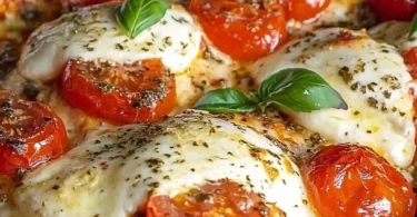 Hähnchenbrust Tomate-Mozzarella mit frischen Zutaten und schneller Soße