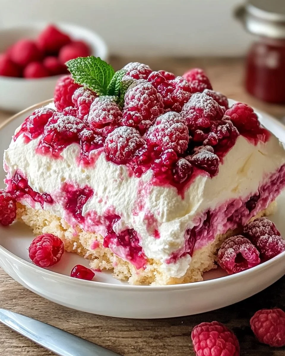 Himbeerwolke mit Mascarponecreme
