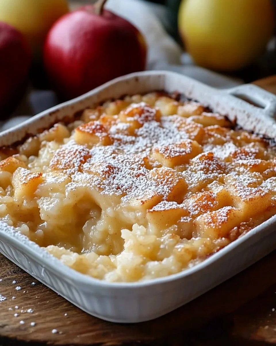 Apfel-Reis-Auflauf