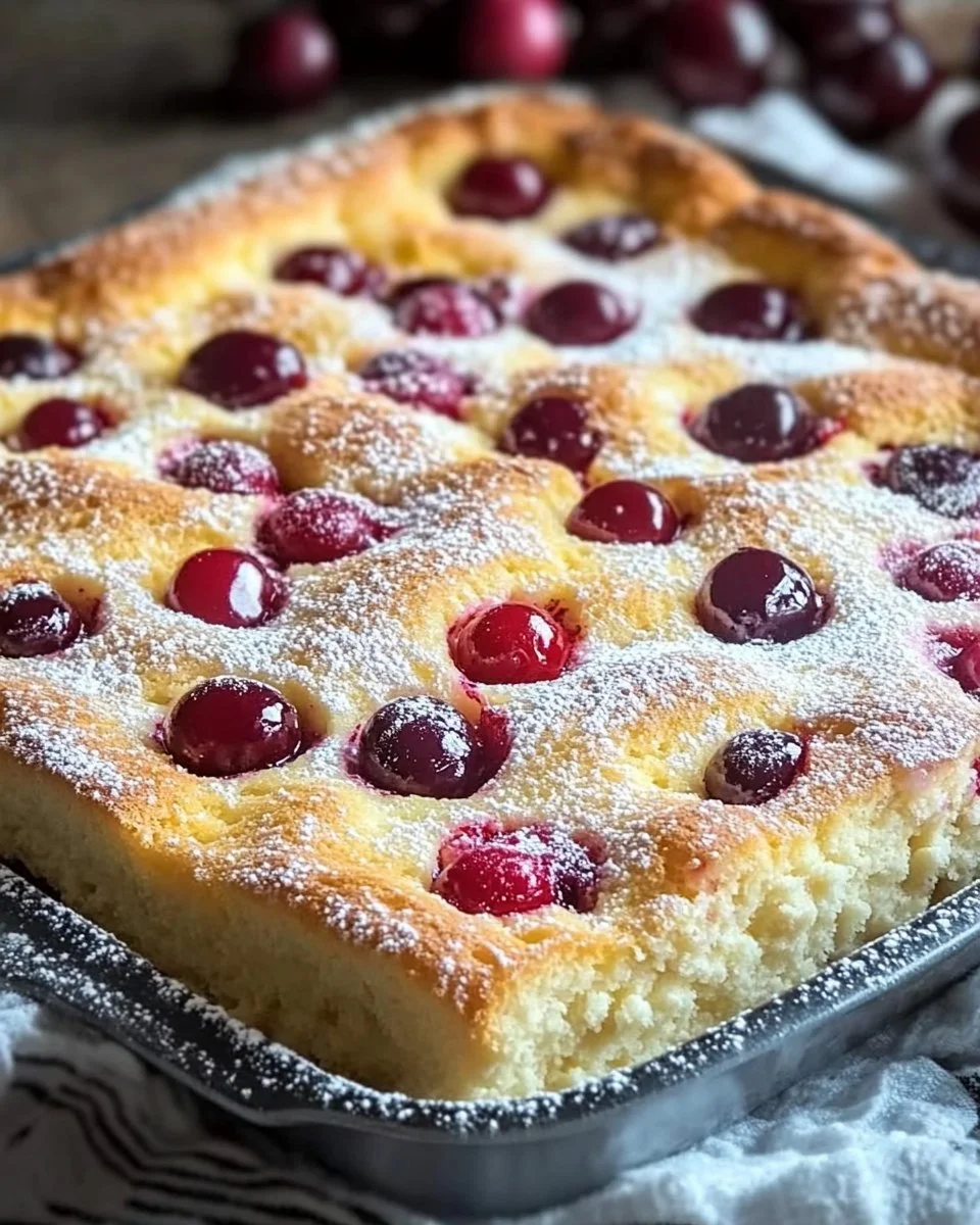 Blitz 5 Minuten Quark Kirschkuchen