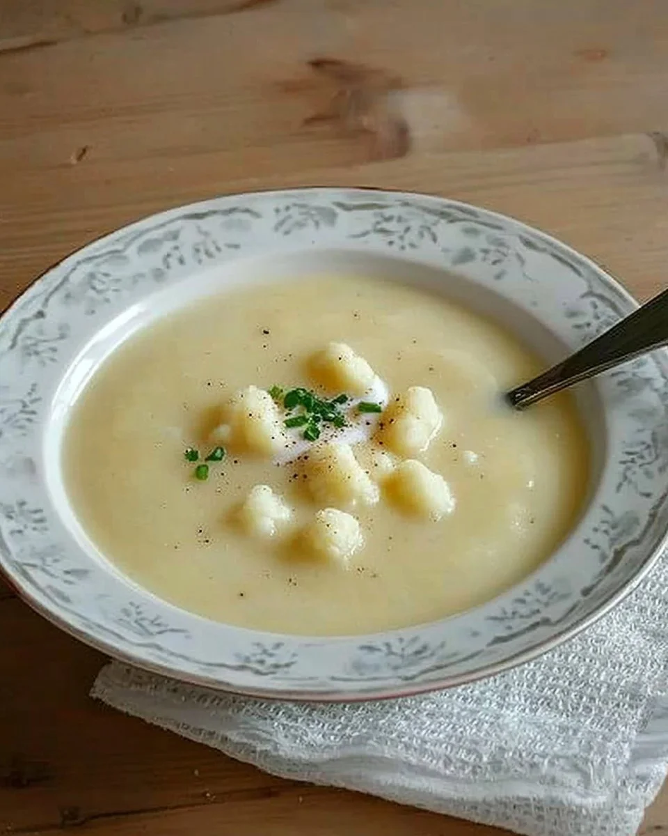 Blumenkohlsuppe