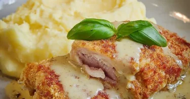 Leckeres Chicorée-Gratin frisch aus dem Ofen