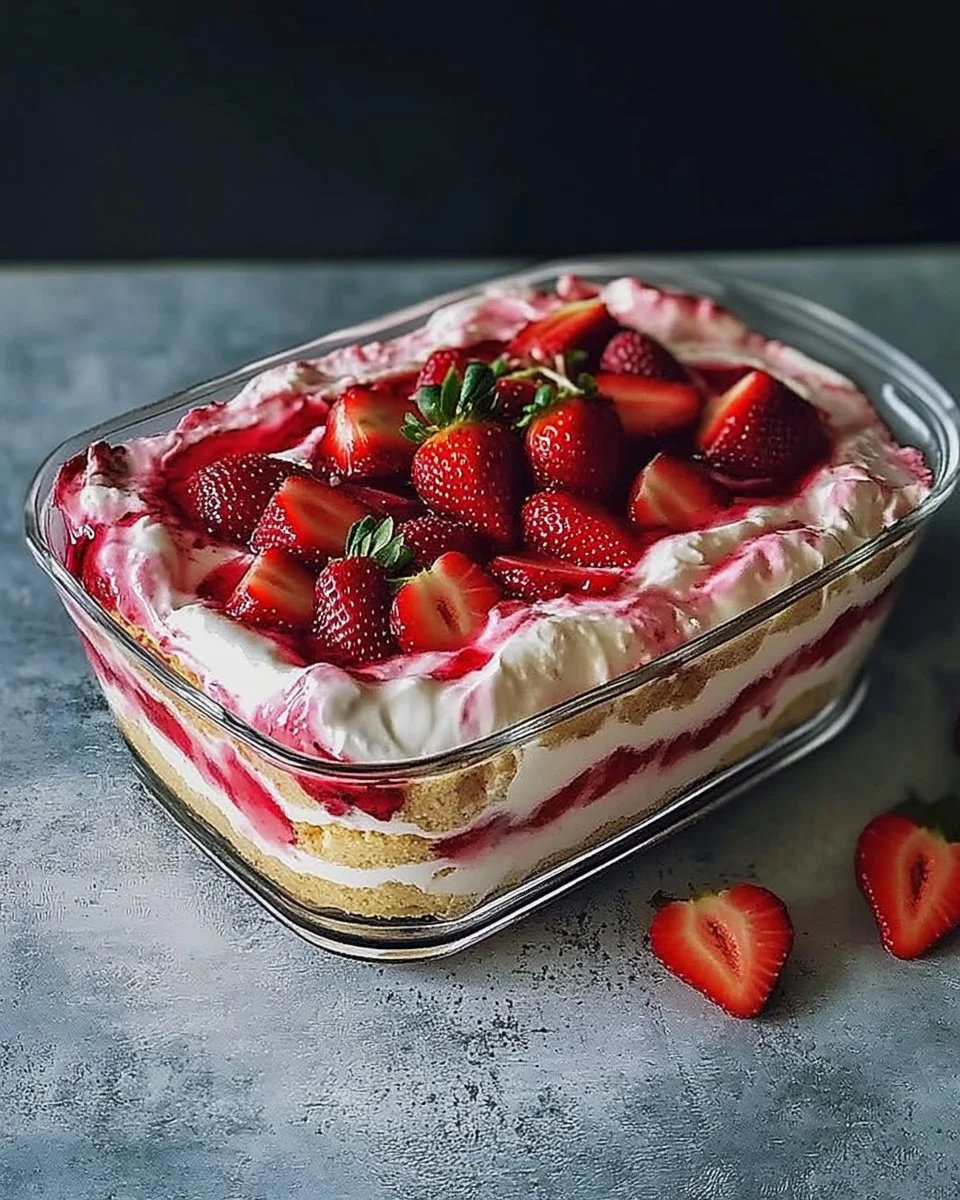 Erdbeer-Tiramisu