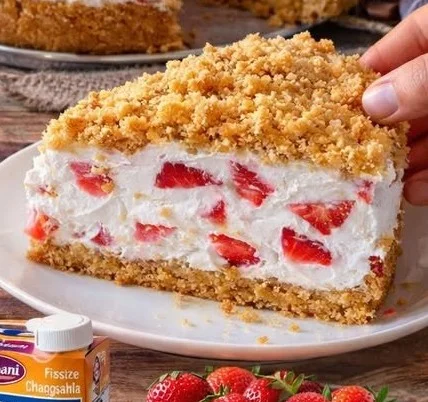 Erdbeerkuchen ohne Backen