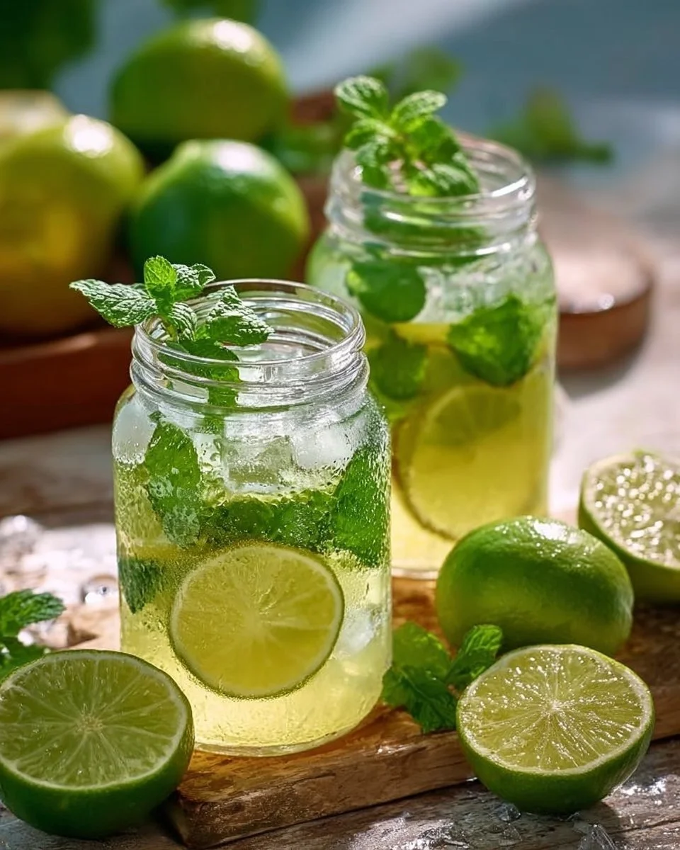 Erfrischende Limetten-Limonade
