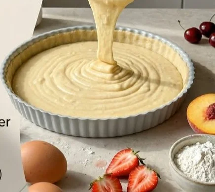 Flinker Früchtekuchen mit Götterspeise