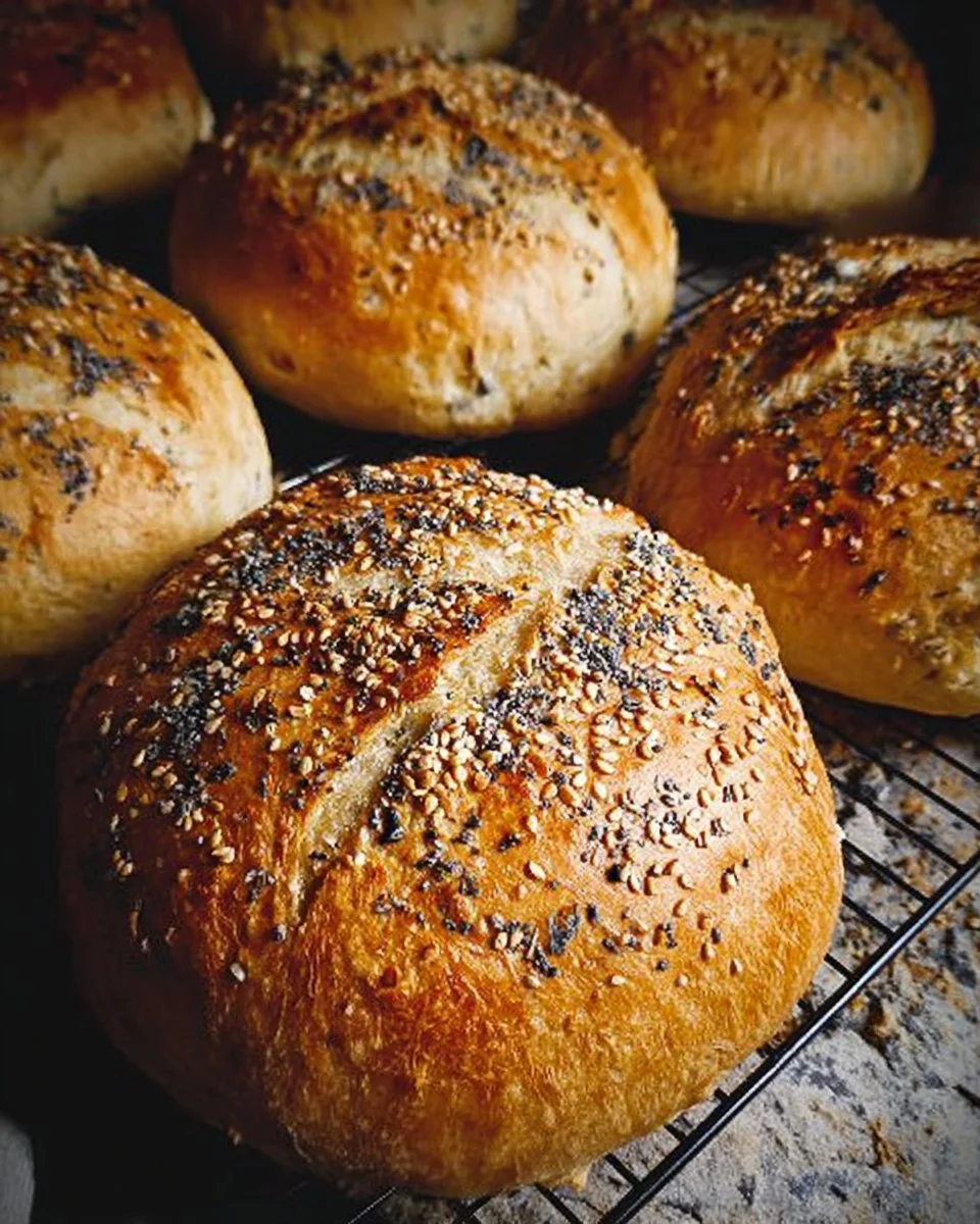Frischkäse-Fladenbrot serviert mit frischen Kräutern und Gemüse