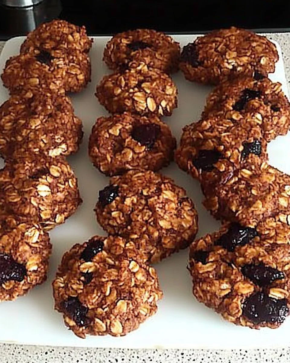 Gesunde Haferkekse ohne Zucker, Mehl und Fett