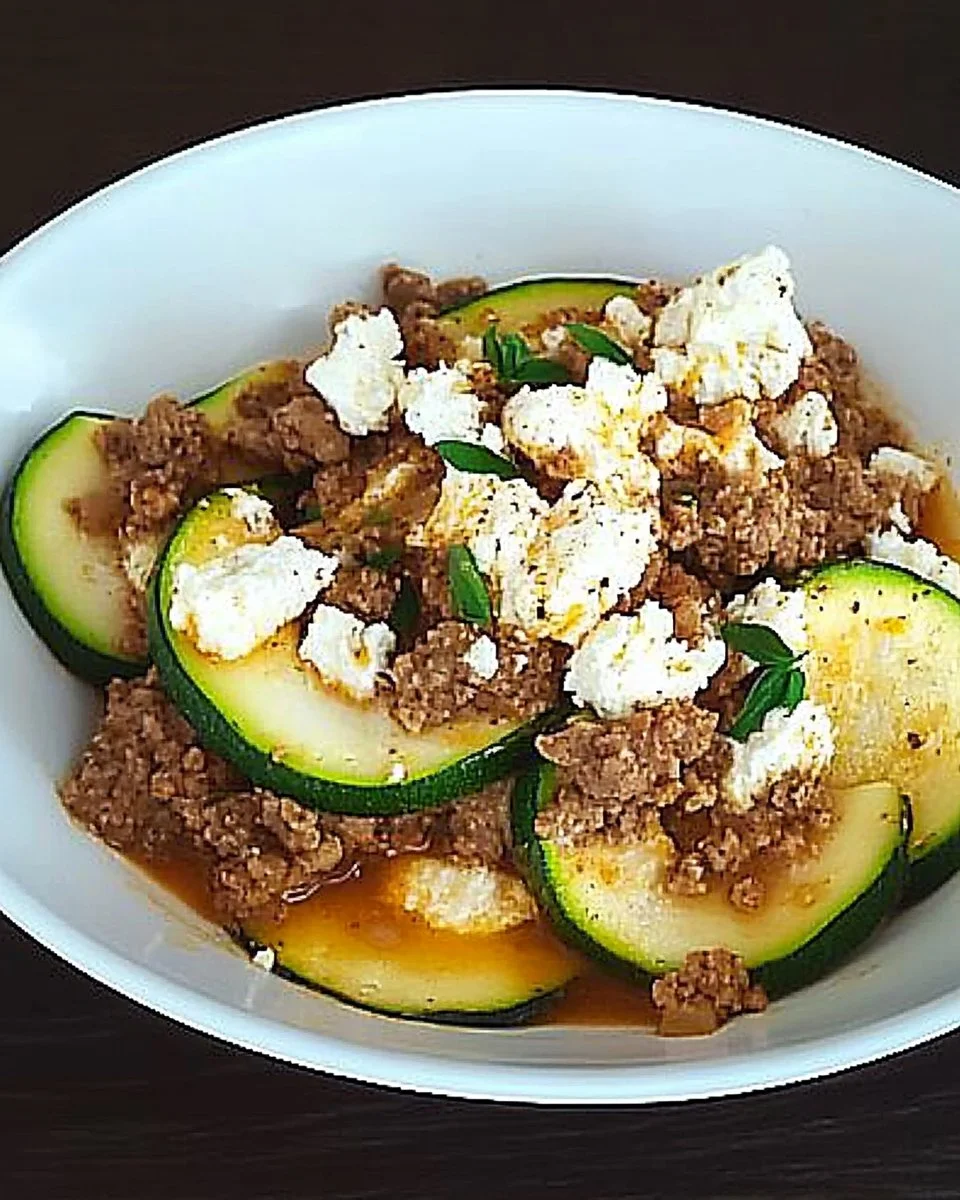 Griechischer Zucchini-Auflauf mit Feta
