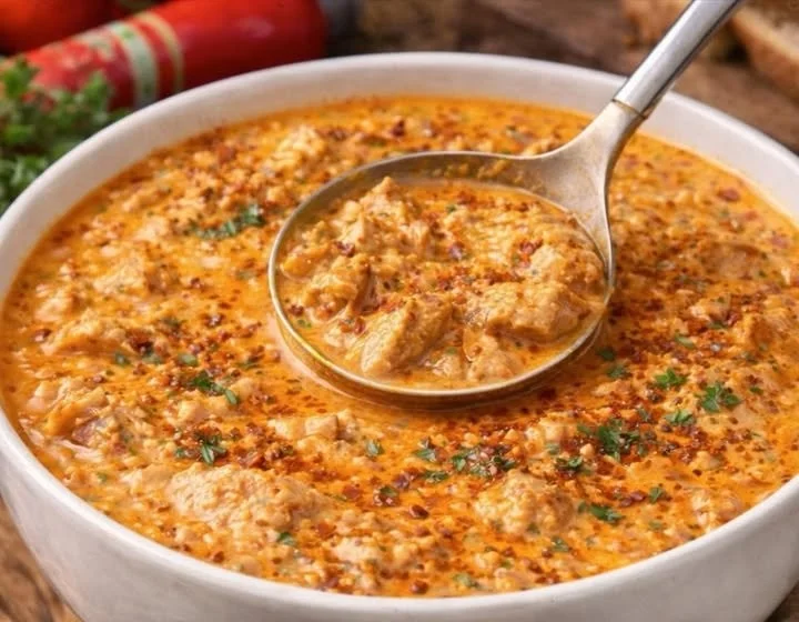 Schüssel mit Hexensuppe, ein köstliches und magisches Rezept