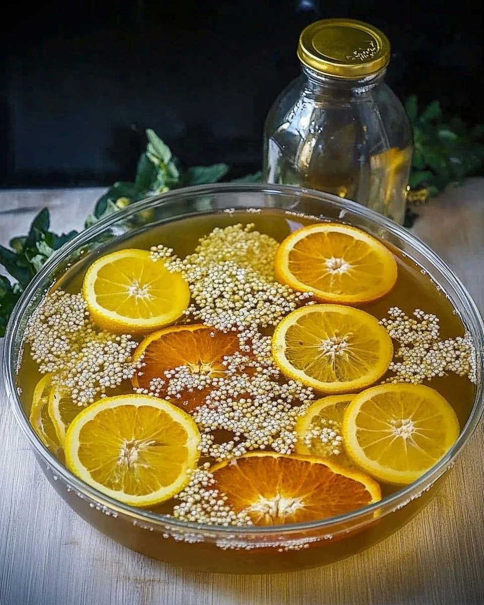 Holunderblütensirup à la Mama