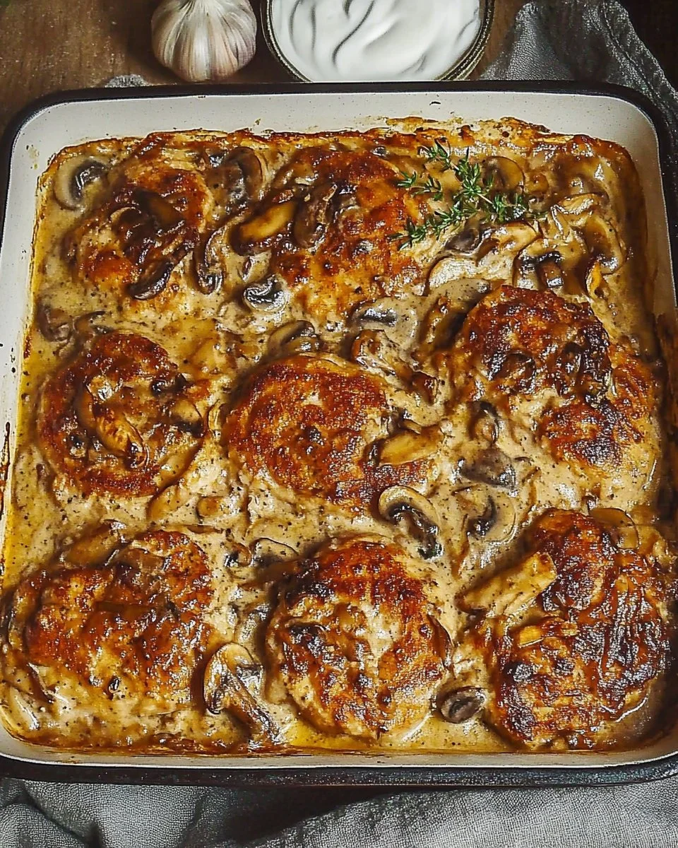 Jäger Schnitzel Pfanne