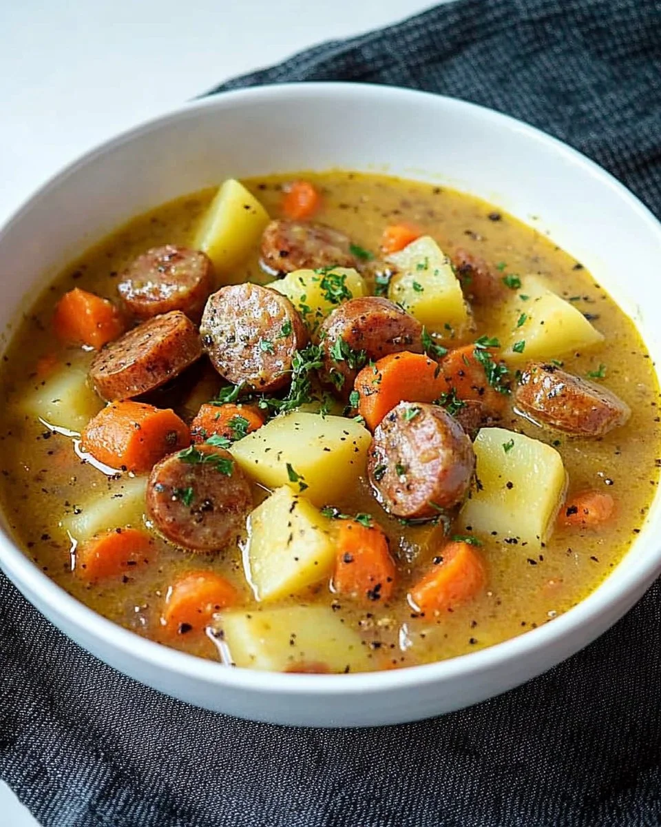 Schüssel mit Karotten-Senf-Eintopf, ein gesundes und köstliches Gericht