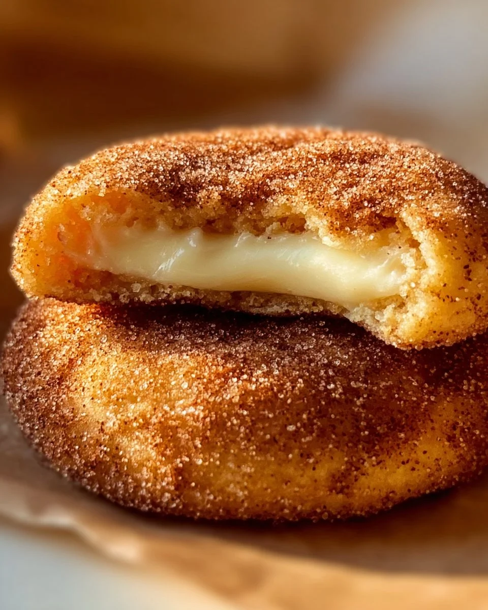 Käsekuchen-Kekse auf einem Teller, frisch gebacken und lecker
