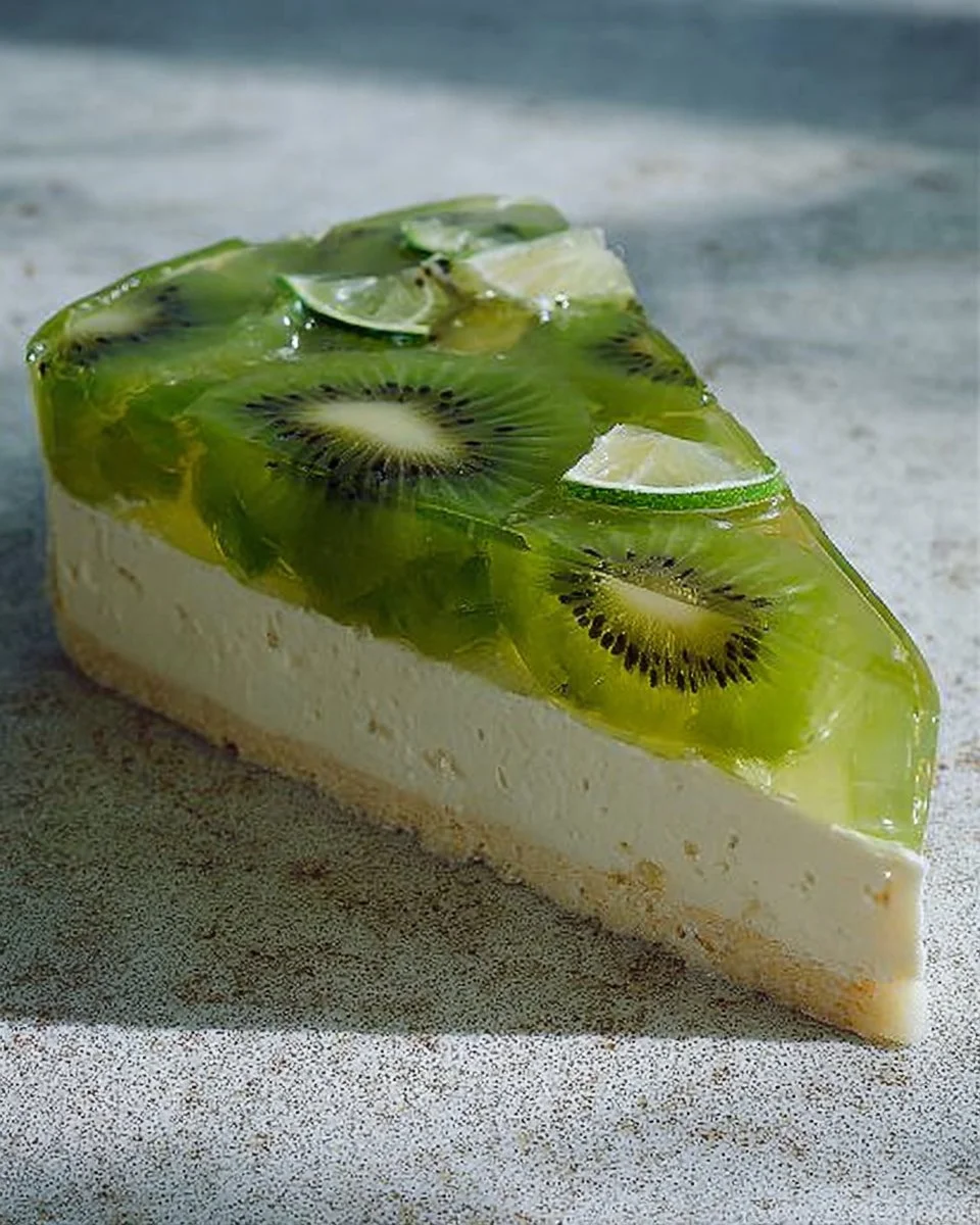 Leckere Kiwi-Tarte mit frischem Obst und knusprigem Boden