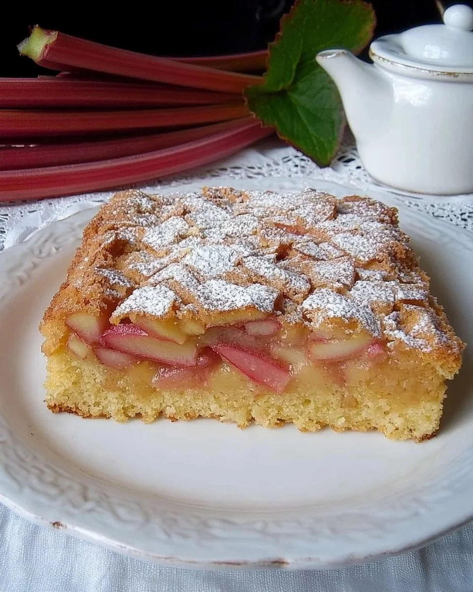 Rhabarberkuchen