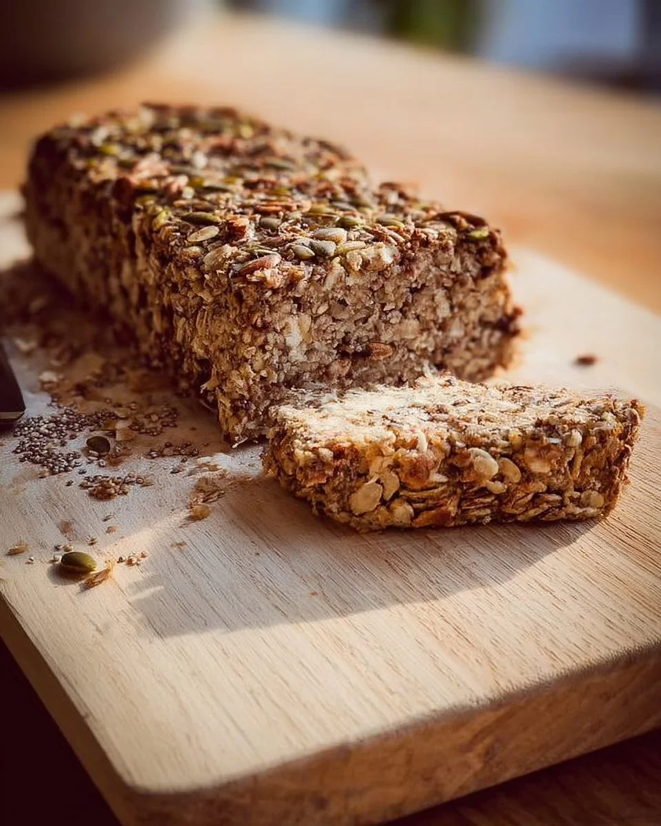 Saatenbrot ohne Mehl und Hefe, gesundes und nährstoffreiches Rezept