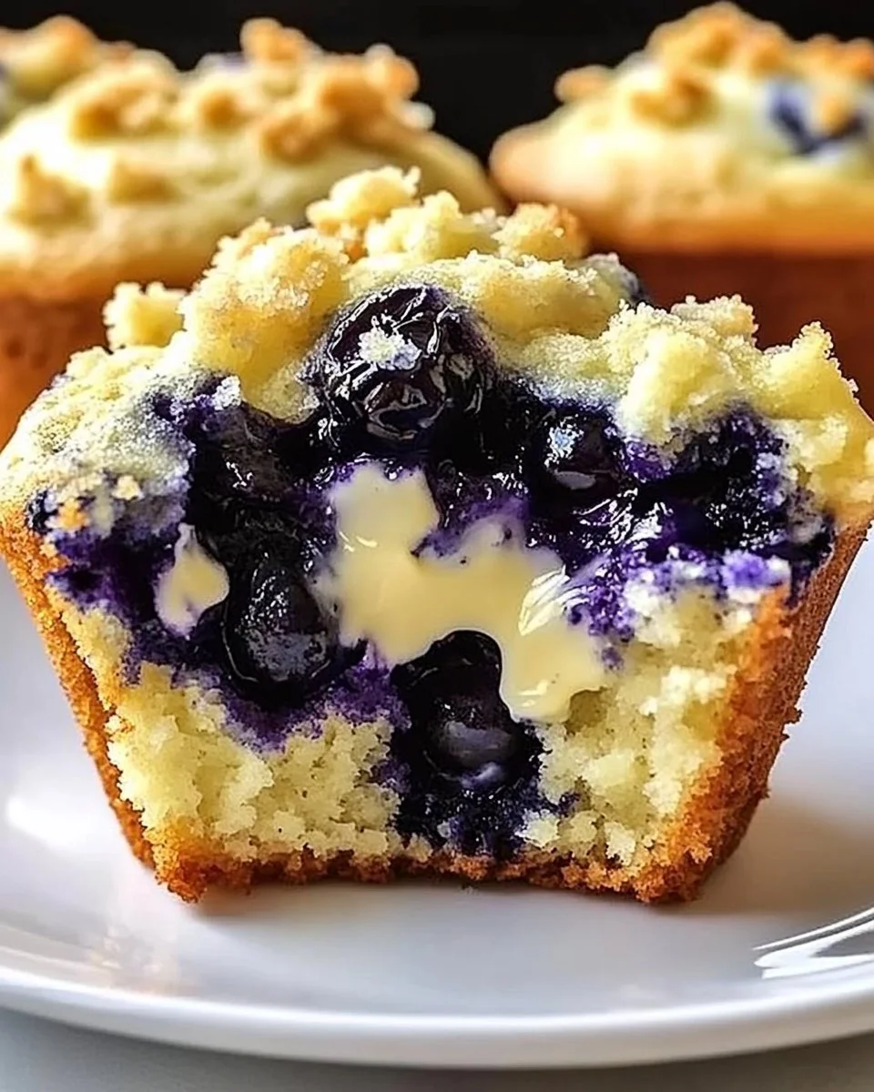 Saftige Blaubeer-Muffins
