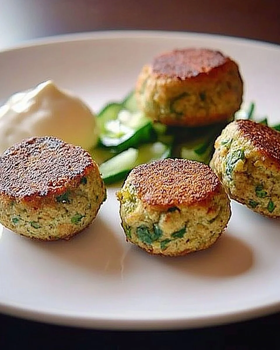 Schnelle Falafel aus Kichererbsenmehl