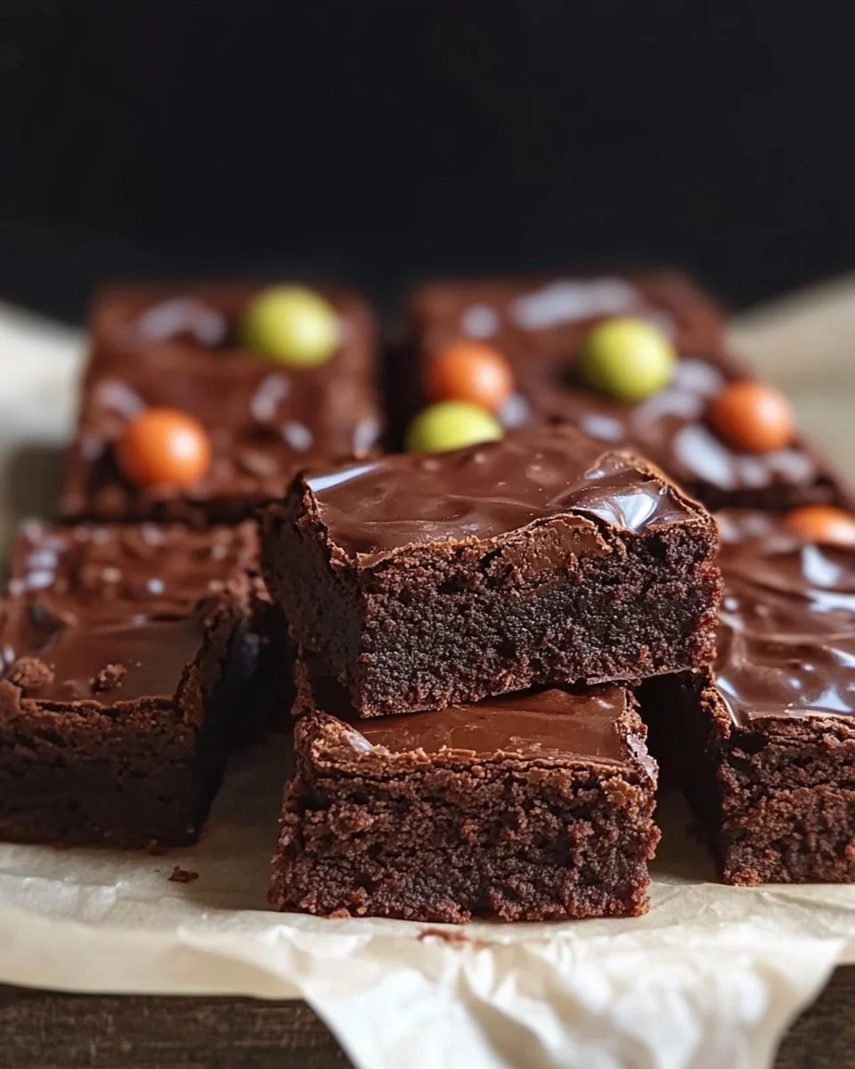 Schokoladen-Ganache-Brownies