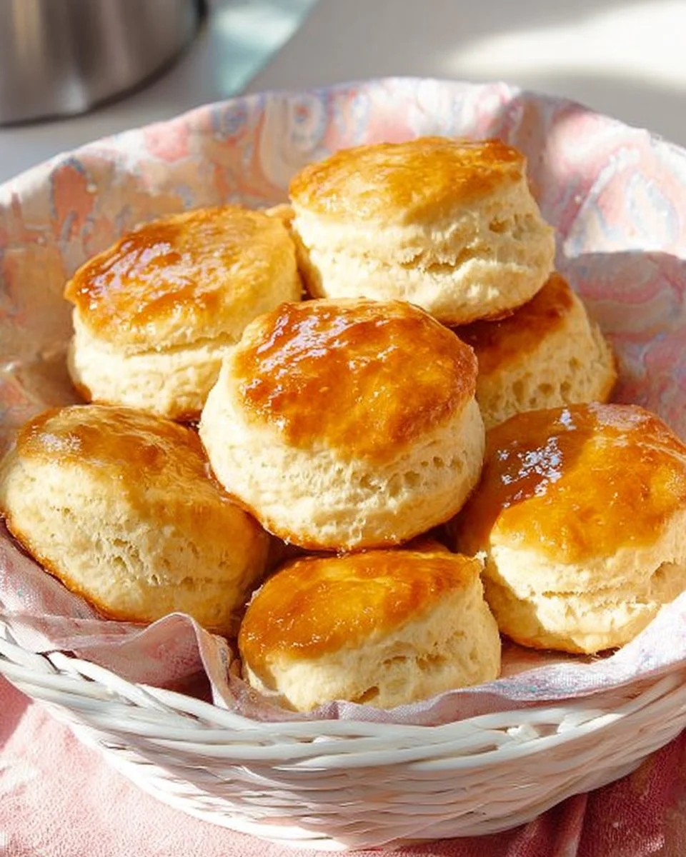 Leckere frisch gebackene Scones mit Marmelade und Sahne