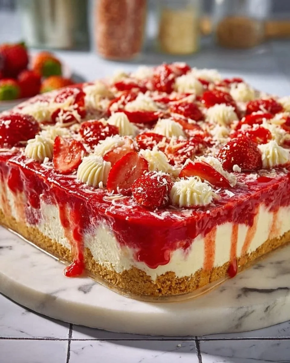 Spaghettieis-Blechkuchen im Tassenrezept - lecker und festlich
