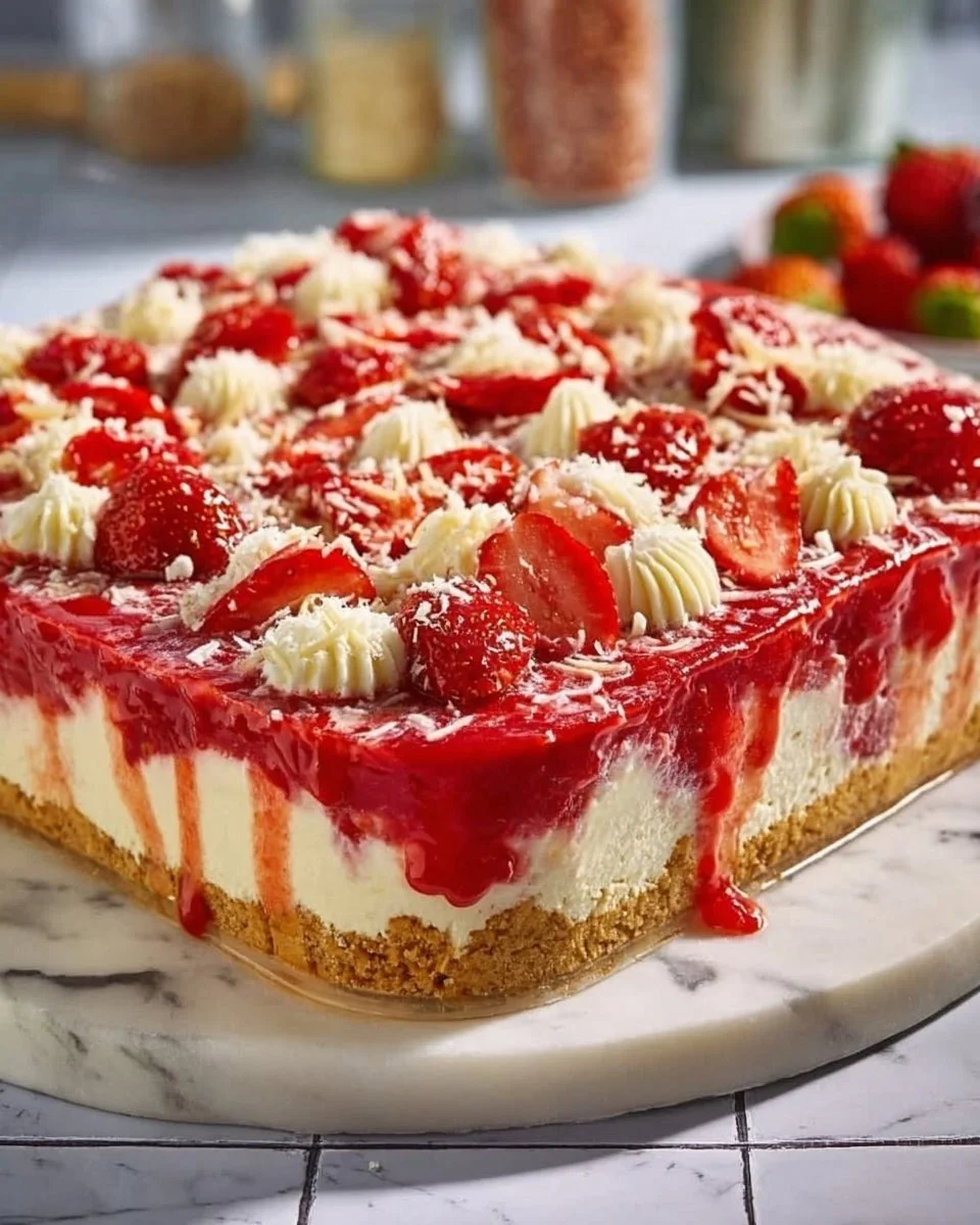 Spaghettieis-Blechkuchen im Tassenrezept