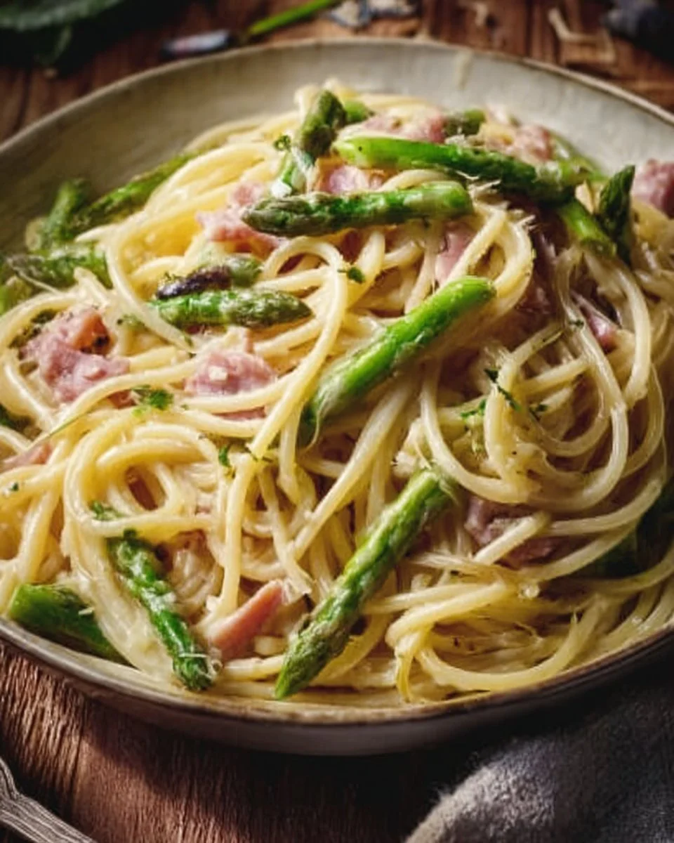 Spargel Pasta - Ein Leckerbissen für den Frühling