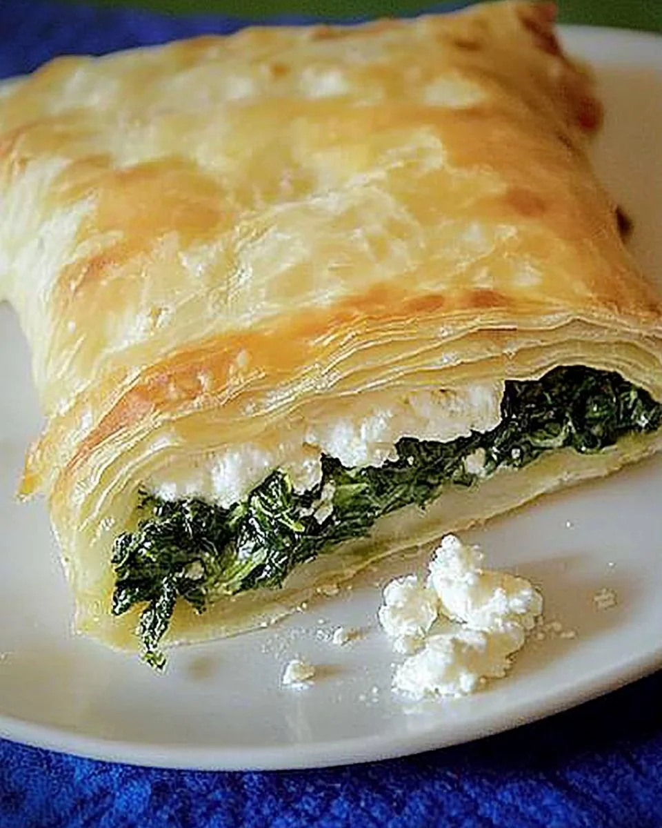 Spinat-Feta-Strudel