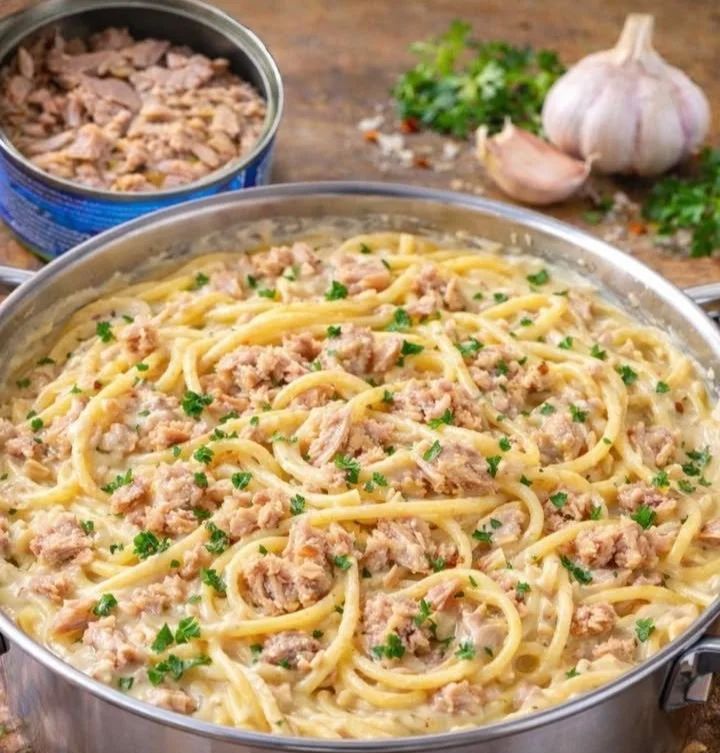 Thunfisch-Spaghetti