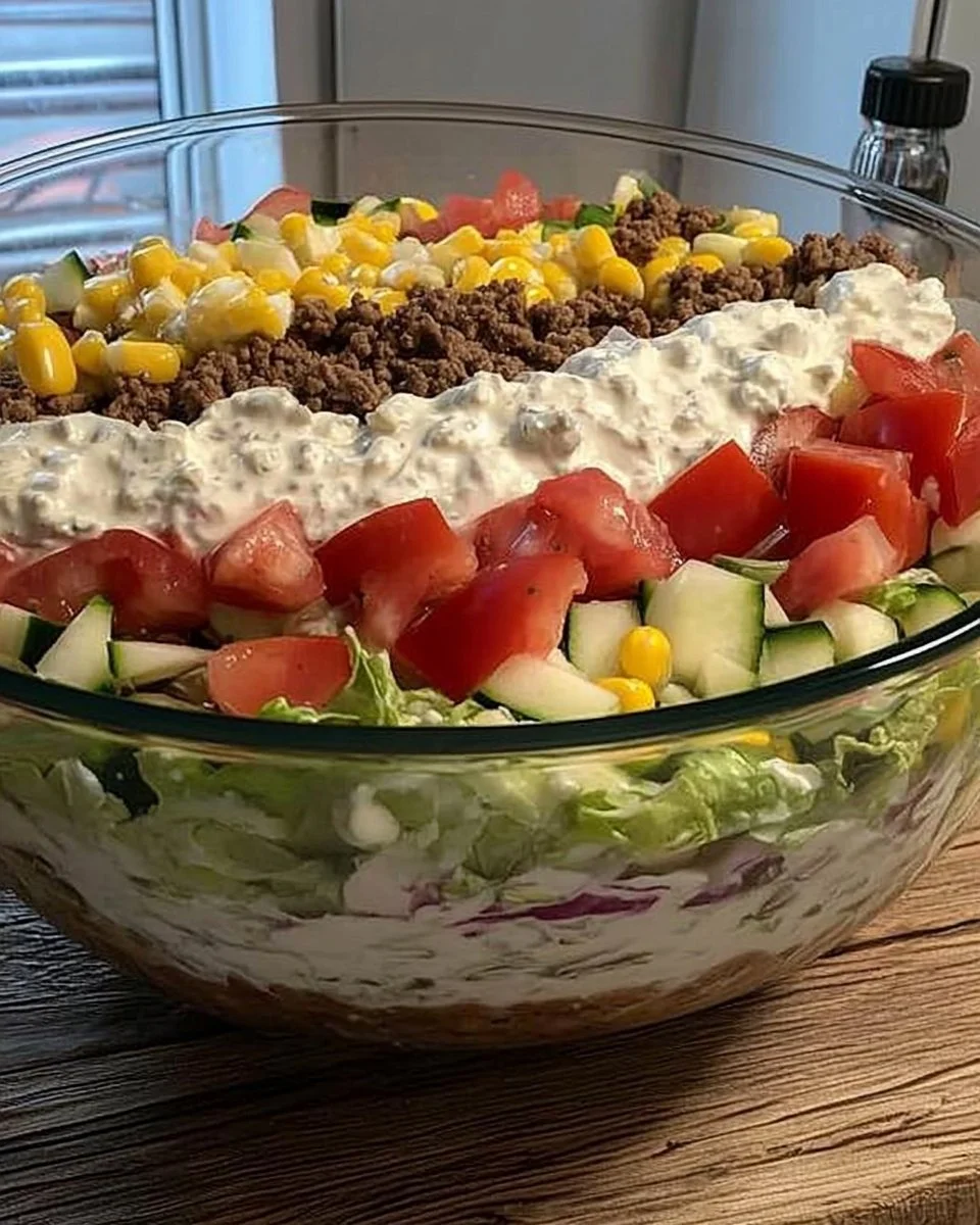Uschis Griechischer Schichtsalat