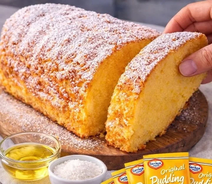 Vanillepudding-Kuchen