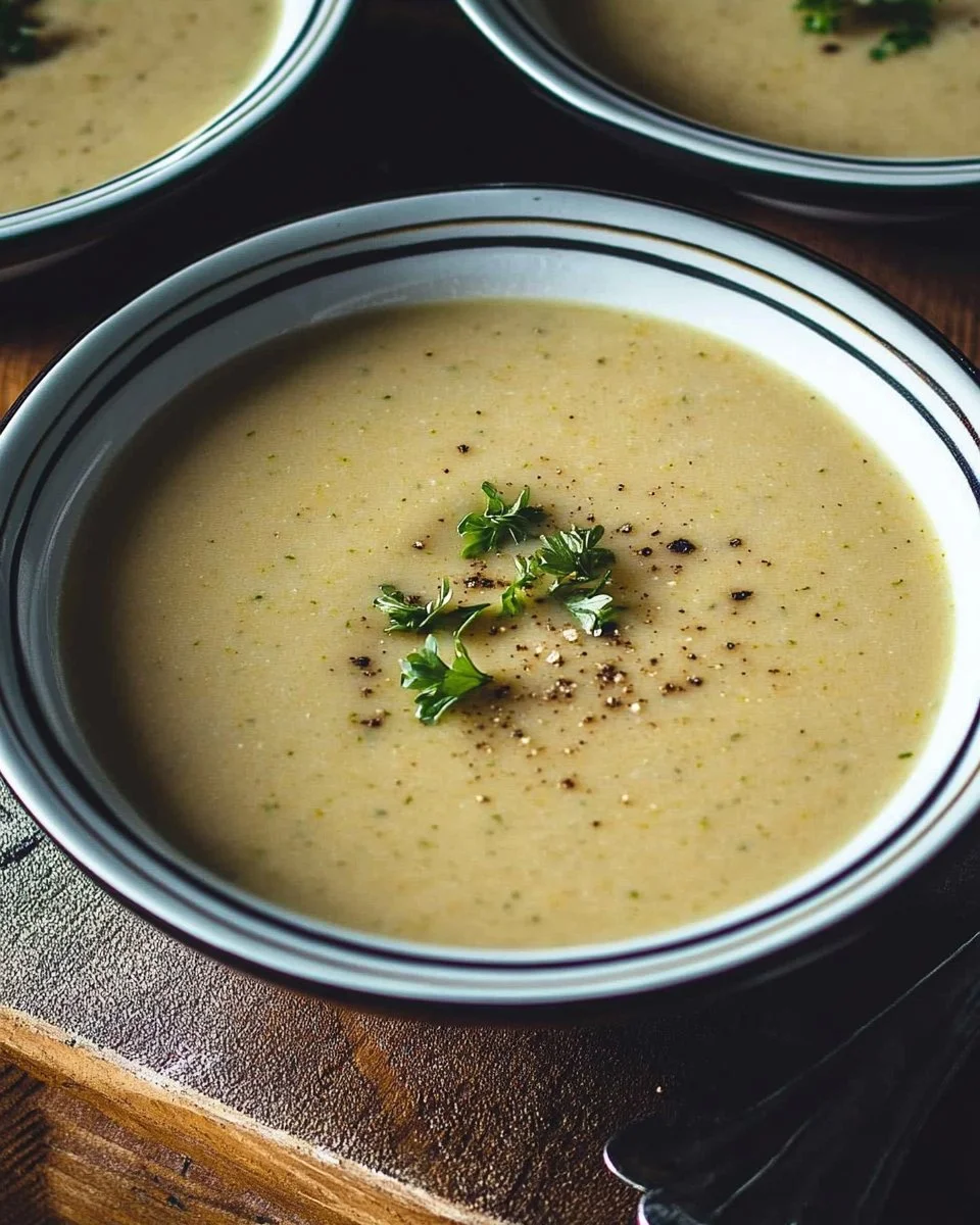 Zucchini-Cremesuppe