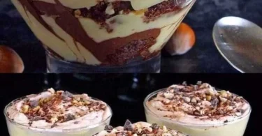 Himmlisches Nutella Dessert, das in 10 Minuten zubereitet wird