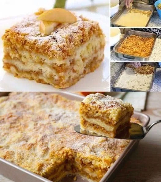 Schneller Apfelkuchen in 15 Minuten frisch aus dem Ofen