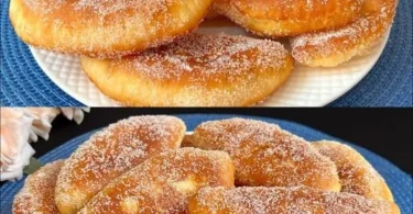 Frisch gebackene Apfeltaschen mit saftiger Apfelfüllung