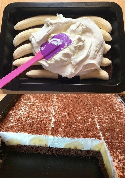 Bananen-Schokoladenkuchen