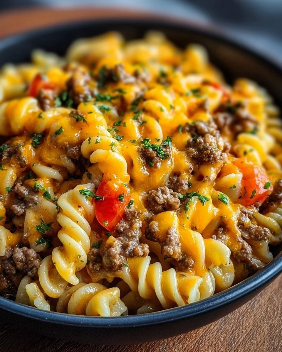 Cheeseburger-Casserole