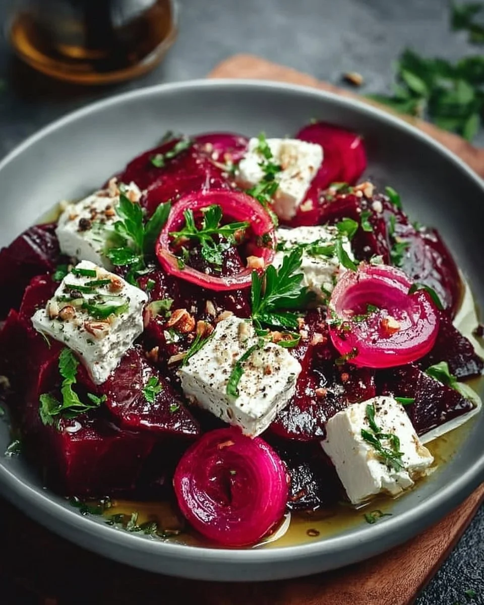 Einfacher Rote-Bete-und-Fetakäse-Salat: Der ultimative 20-Minuten-Sommerhit!