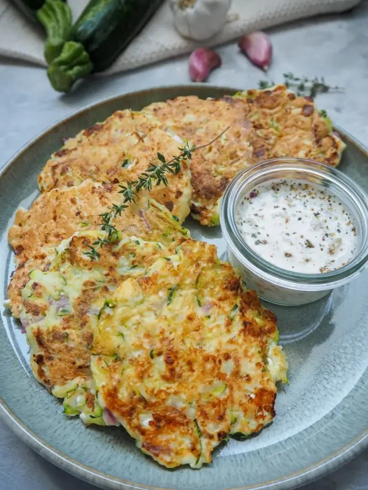 Gesunde Quarkpfannkuchen aus der Pfanne