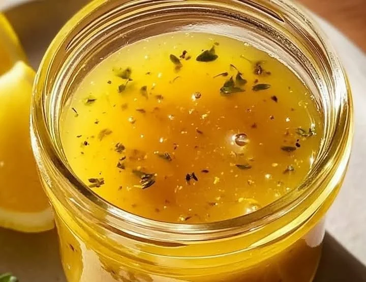 Honig-Senf-Zitronen-Vinaigrette