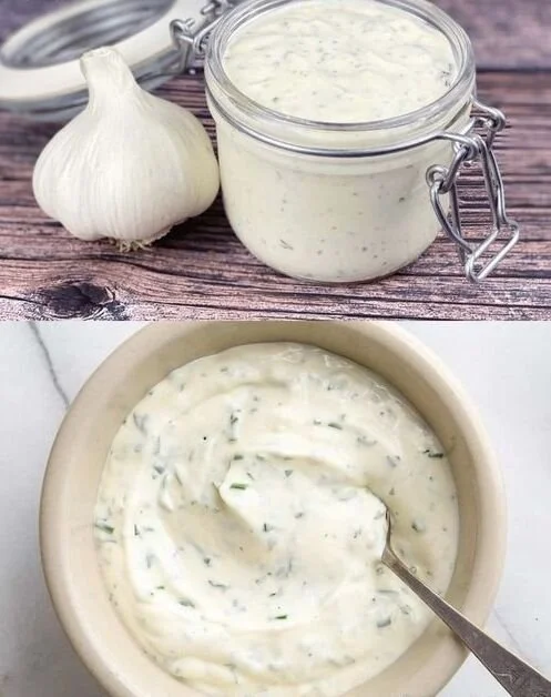 Knoblauchsoße in 3 Minuten