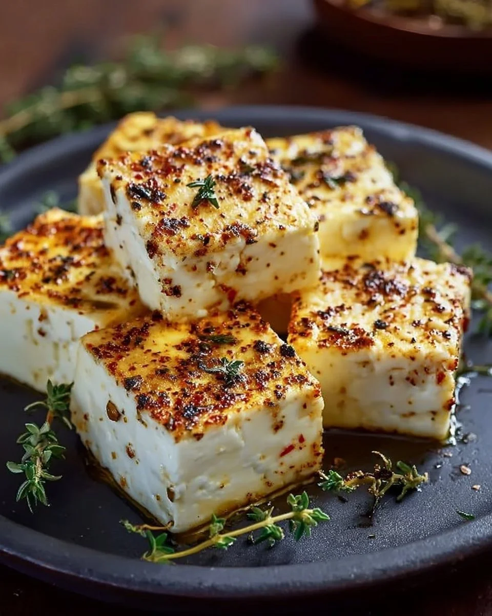 Köstlicher Feta im Airfryer: Dieser gesunde Snack begeistert!