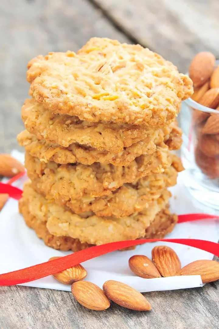 Low Carb Almond Cookies without Sugar