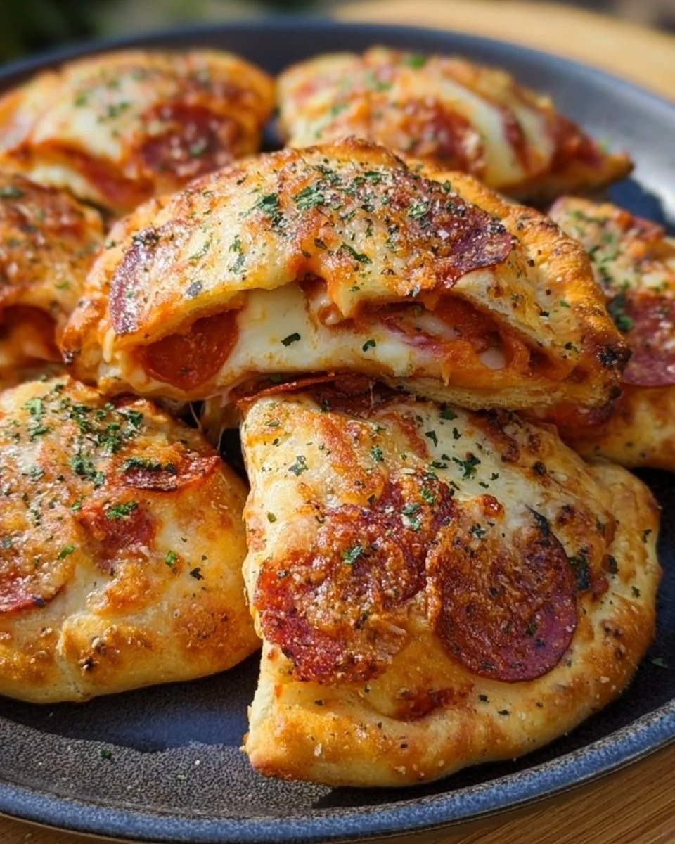 Luftfritteusen-Calzonen: Schnelle Pizza für Kinder
