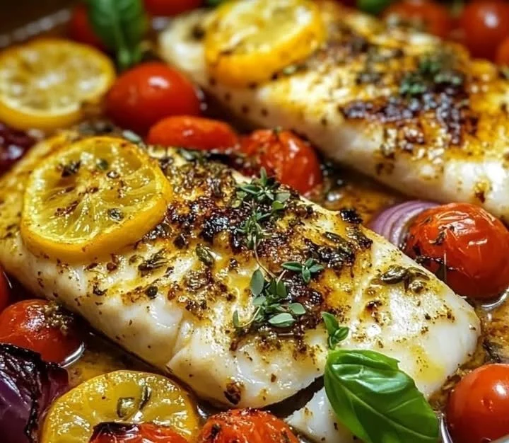 Mediterranean Oven Fish