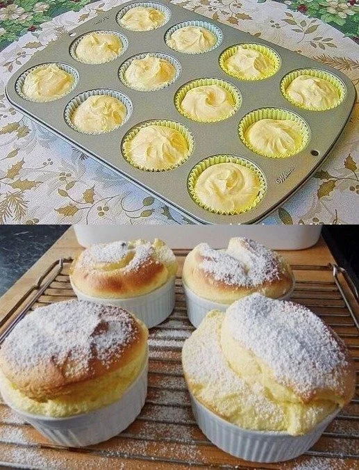 Leckere Quark-Muffins in nur 5 Minuten zubereitet.