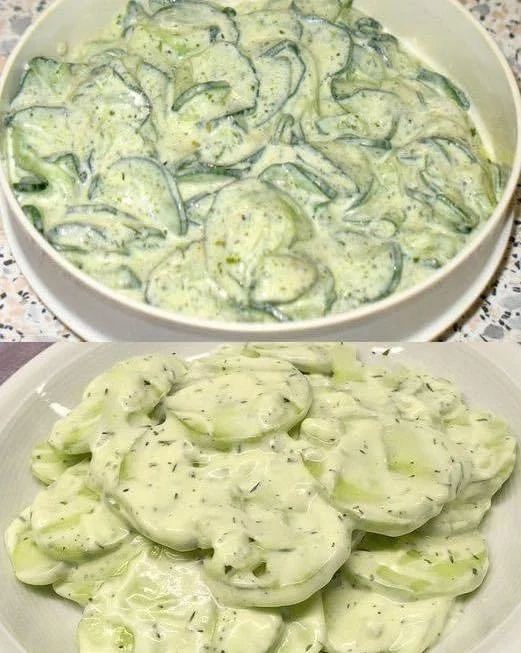 Schneewittchen-Salat mit frischen Zutaten und appetitlicher Anrichtung