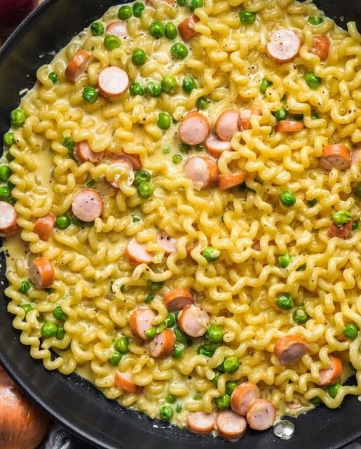 15 Minuten Pasta mit Würstchen