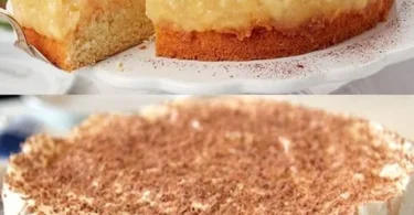 Leckere Apfel-Quark-Torte auf einem Teller, ideal für Feste und Feiern.